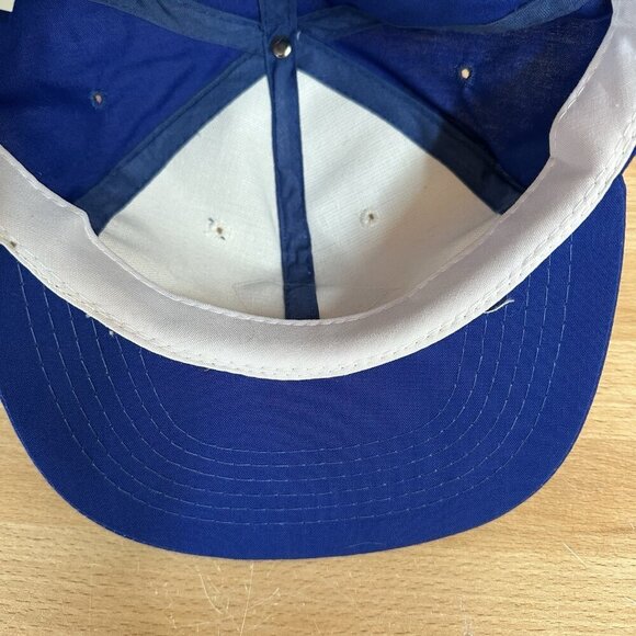 VTG Toronto Blue Jays Irwin Toys Snapback SMALL Baseball Hat Patch Logo 1980/90 - Picture 5 of 6